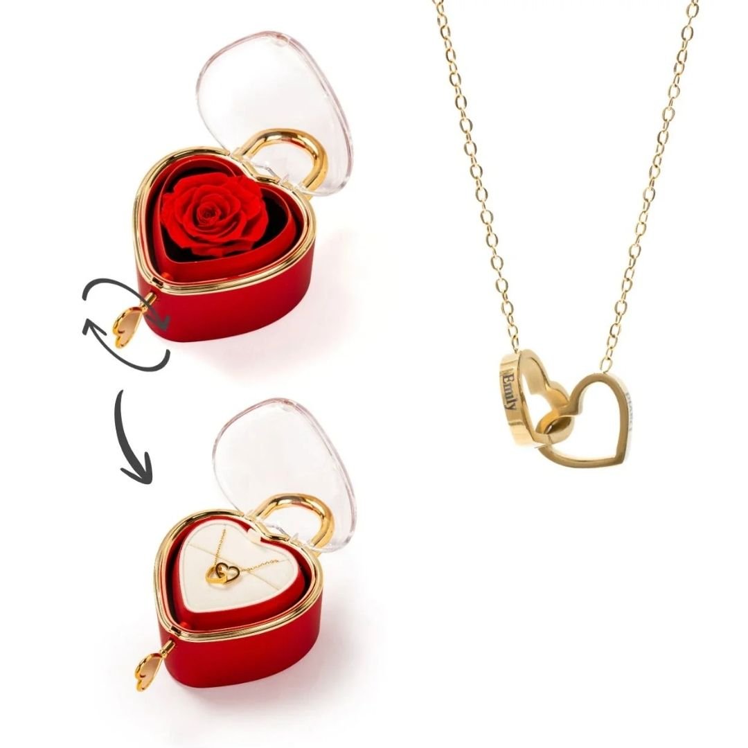 Candado eterno y collar personalizado - Moroveta