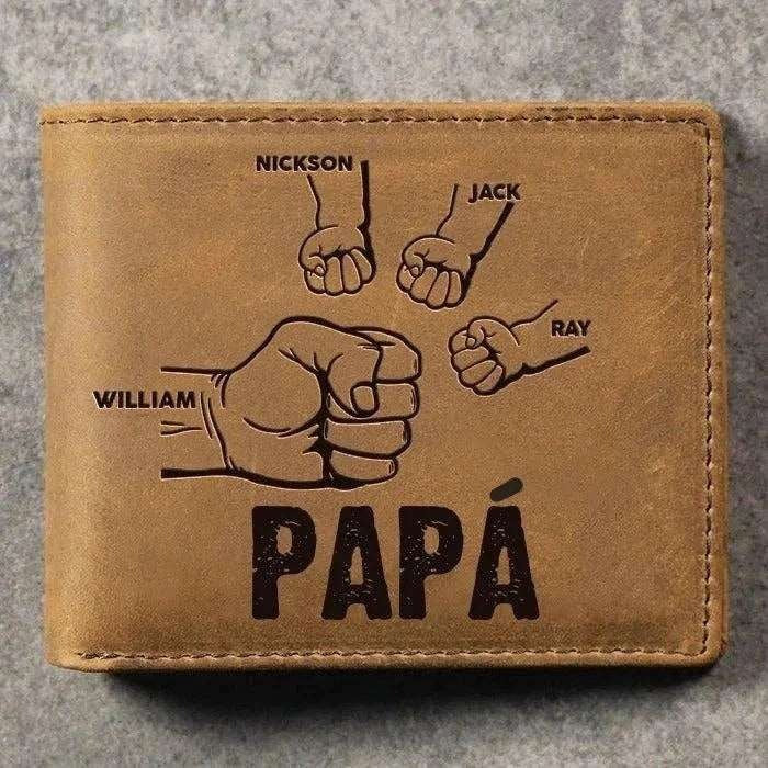 Billetera personalizada para papá