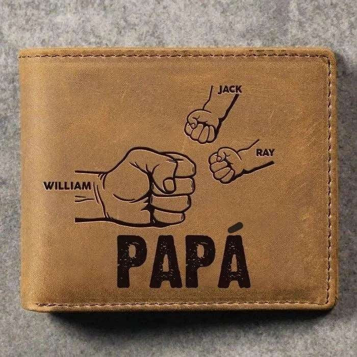 Billetera personalizada para papá