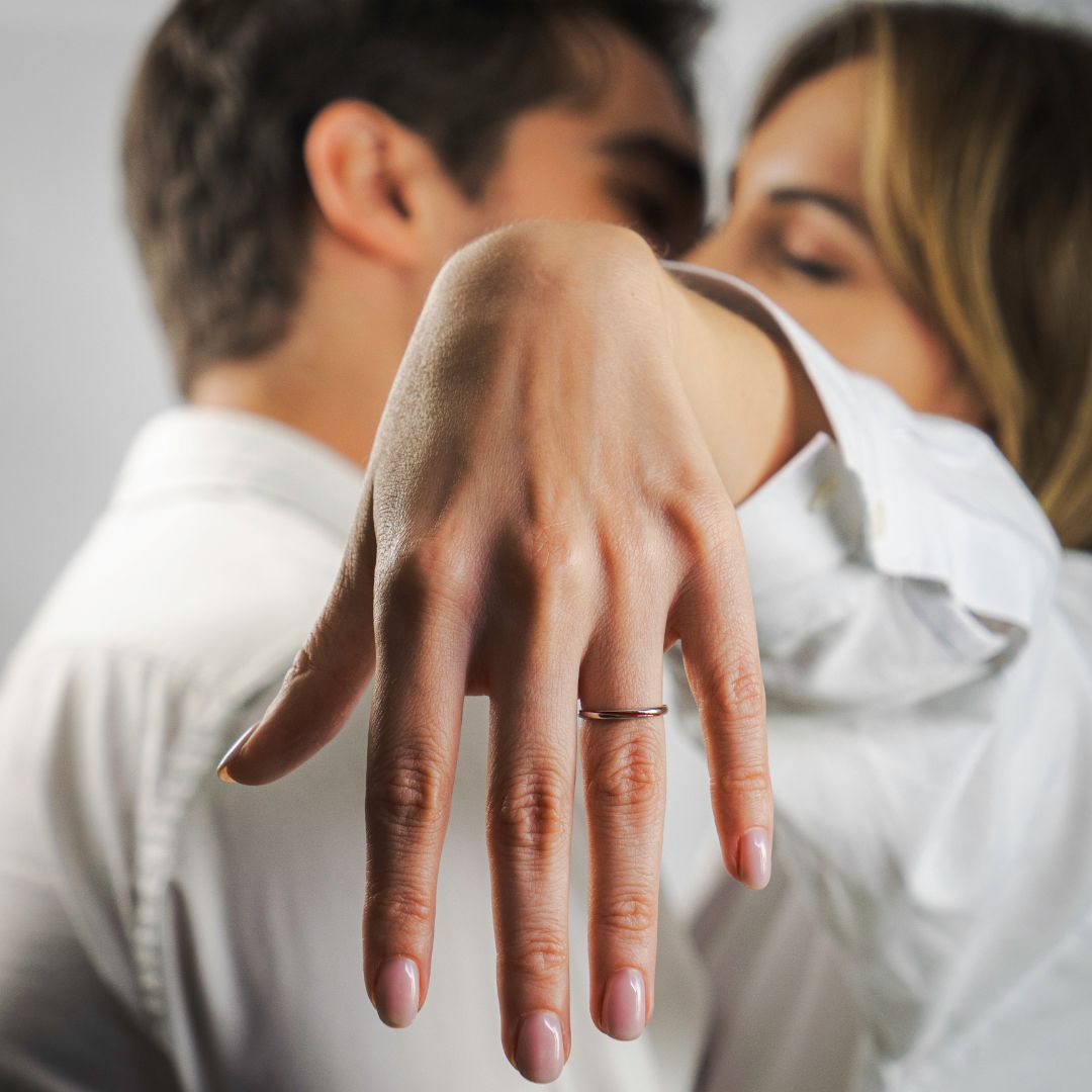 Par de anillos del Hilo Rojo del Destino - Moroveta