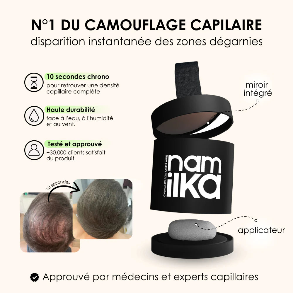 Hair camouflage