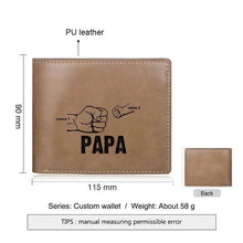 Cargar imagen en el visor de la galería, Cartera personalizada para papá - Moroveta